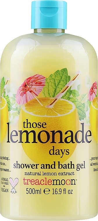 Гель для душа "Эти лимонадные дни" - Treaclemoon Those Lemonade Days Shower And Bath Gel — фото N1
