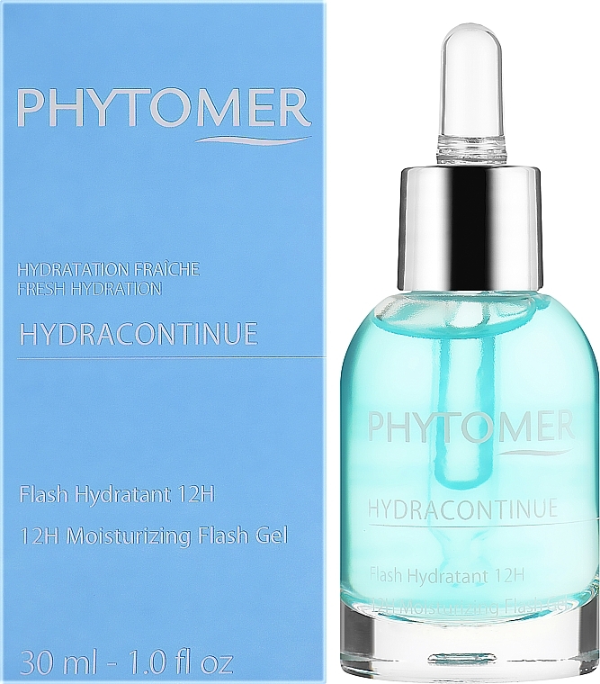 Увлажняющий гель, придающий сияние коже - Phytomer HydraContinue Phytomer 12H Moisturizing Flash Gel — фото N2