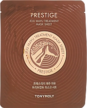 Духи, Парфюмерия, косметика Тканевая маска с лошадиным жиром - Tony Moly Prestige Jeju Mayu Mask Sheet