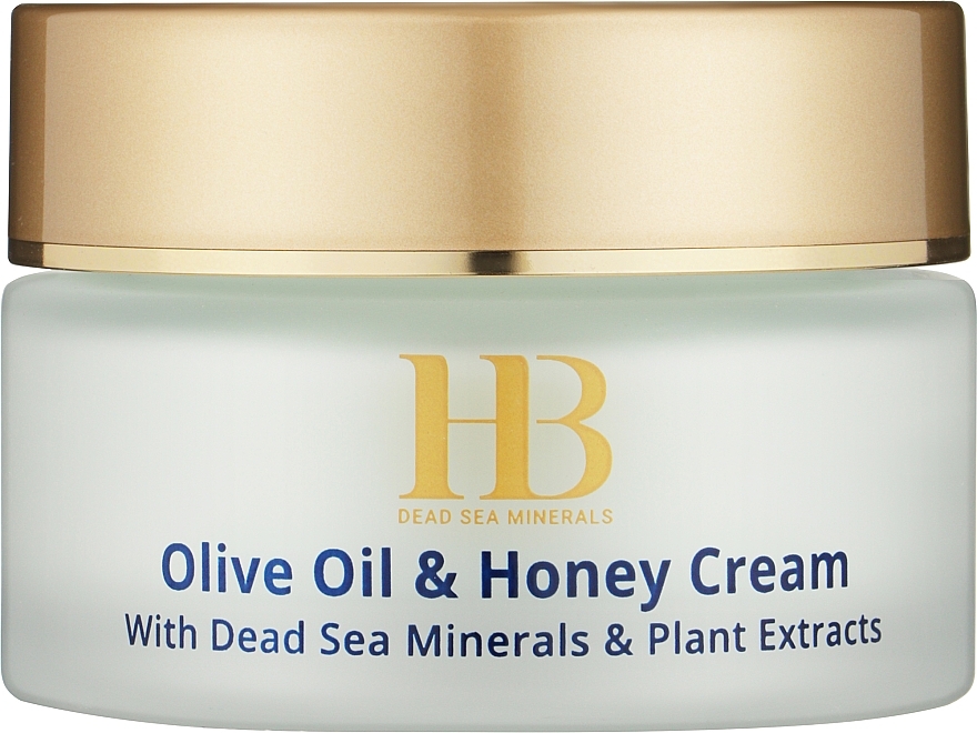 Крем с медом и оливковым маслом - Health and Beauty Olive Oil & Honey Cream — фото N1