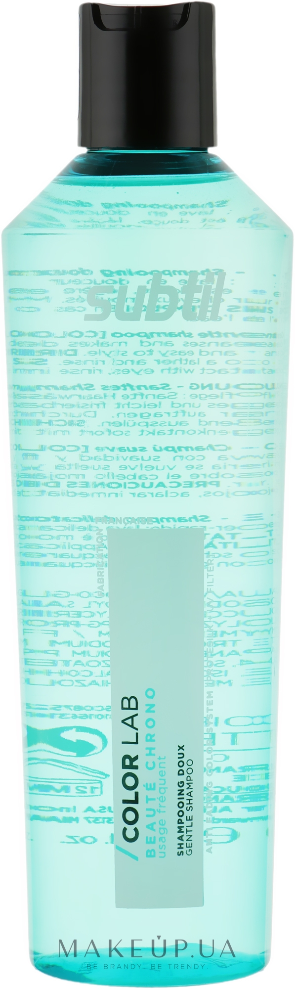 Шампунь для волос - Laboratoire Ducastel Subtil Color Lab Beauty Chrono Gentle Shampoo — фото 300ml