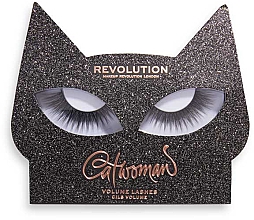 Парфумерія, косметика Накладні вії - Makeup Revolution X DC Catwoman False Eyelashes
