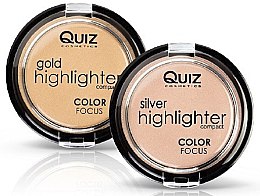 Хайлайтер для лица - Quiz Cosmetics Color Focus Highligther — фото N1