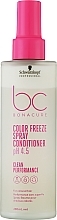 Спрей-кондиціонер для фарбованого волосся - Schwarzkopf Professional Bonacure Color Freeze Spray Conditioner pH 4.5 — фото N2