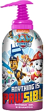 Духи, Парфюмерия, косметика Шампунь-гель для душа - Nickelodeon Paw Patrol Showergel & Shampoo Pawsibl