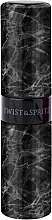 Парфумерія, косметика Атомайзер - Travalo Twist & Spritz Black Marble