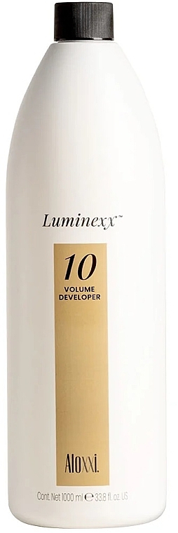 Крем-окисник для волосся, 3% - Aloxxi Luminexx 10 Volume Creme Developer — фото N1