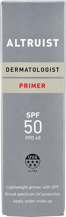 Сонцезахисний праймер для обличчя - Altruist Dermatologist Primer SPF50 — фото N4