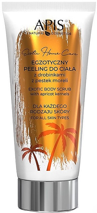 Скраб для тела с абрикосовыми косточками - APIS Professional Apis Professional Exotic Home Care Body Scrub — фото N1