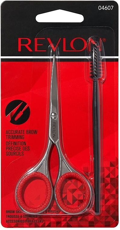 Набір для корекції брів - Revlon Brow Shaping Scissor and Brush Set — фото N1