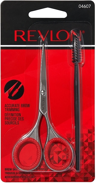 Набор для коррекции бровей - Revlon Brow Shaping Scissor and Brush Set — фото N1