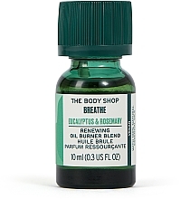 Ароматизированное масло "Эвкалипт и розмарин" Свободное дыхание - The Body Shop Breathe Renewing Oil — фото N1