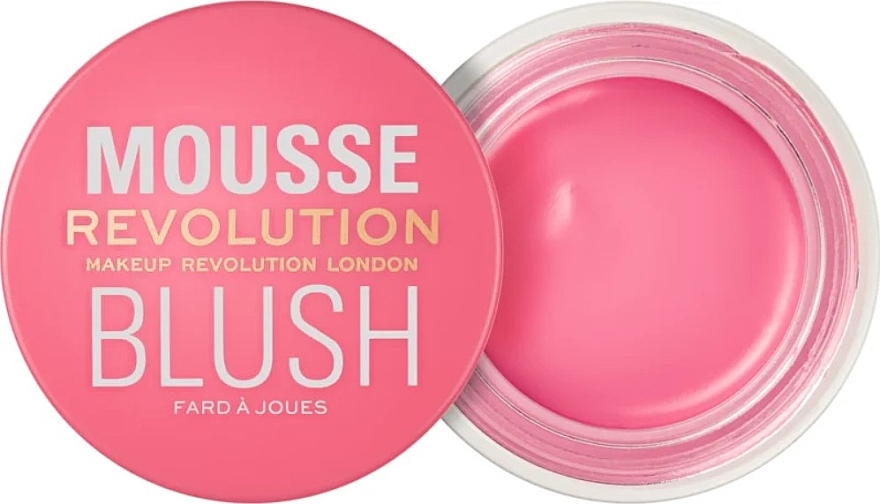 Кремові рум'яна - Makeup Revolution Mousse Blush — фото N1