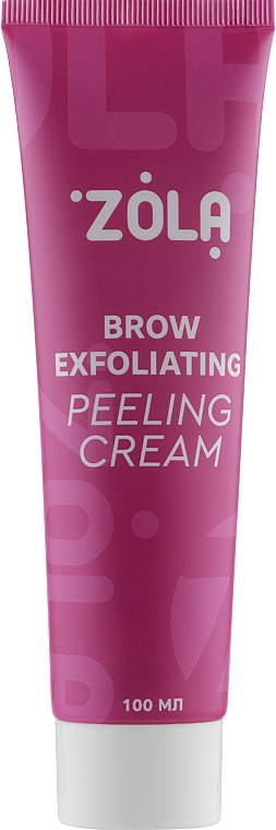 Крем-скатка для бровей - Zola Brow Exfoliating Peeling Cream