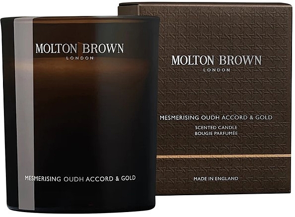 Molton Brown Mesmerising Oudh Accord & Gold - Ароматическая свеча — фото N1