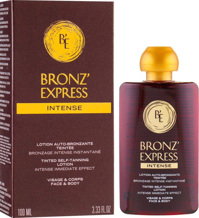 Интенсивный лосьон-автозагар для лица и тела - Academie Bronz’Express Intense Lotion — фото N1