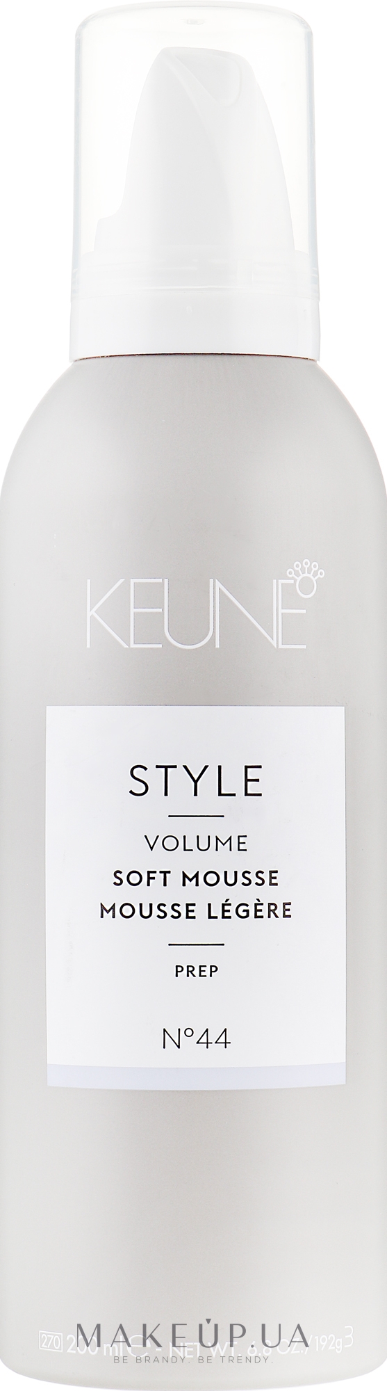 Мусс для волос "Софт" №44 - Keune Style Soft Mousse — фото 200ml