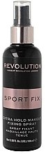 Спрей для фиксации макияжа - Makeup Revolution Sport Fix Extra Hold — фото N1