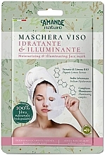 Зволожувальна та освітлювальна маска для обличчя - L'Amande Nature Moisturizing And Illuminating Face Mask — фото N1