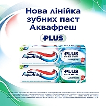 Зубна паста "Видимий ефект" - Aquafresh Plus Visible White — фото N2