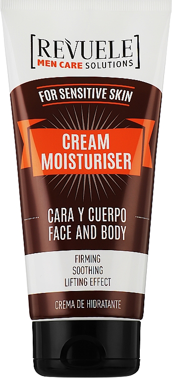 Зволожувальний засіб для обличчя й тіла - Revuele Men Care Solutions Face & Body Cream Moisturiser — фото N1