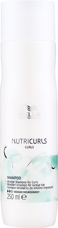 Шампунь для вьющихся волос - Wella Professionals Nutricurls Curls Shampoo — фото N2