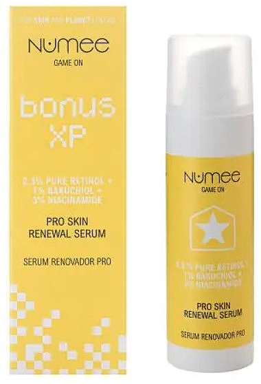 Відновлювальна сироватка для обличчя, з ретинолом - Numee Game On Bonus XP Pro Skin Renewal Serum — фото N1