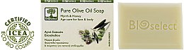 Натуральне оливкове мило з міррою та медом - BIOselect Pure Olive Oil Soap Myrrh & Honey — фото N2