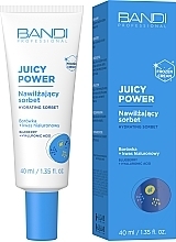 Зволожувальний сорбер для обличчя - Bandi Professional Juicy Power Hydrating Sorbet Blueberry + Hyaluronic Acid — фото N1