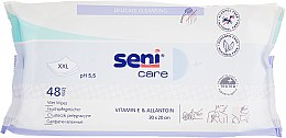 Вологі серветки для догляду за шкірою - Seni Care Delicate Cleansing Wet Wipes — фото N2
