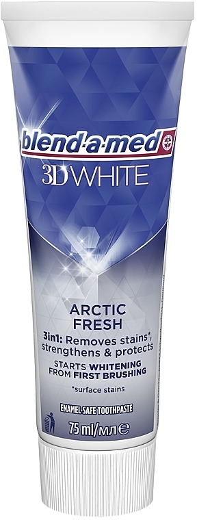 Зубная паста "Арктическая свежесть" - Blend-A-Med 3D White Toothpaste — фото N3