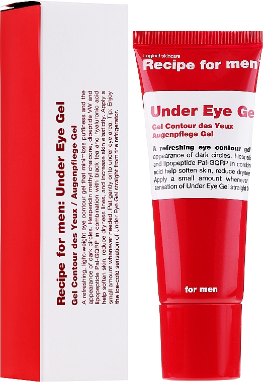 Гель для век - Recipe For Men Under Eye Gel — фото N2