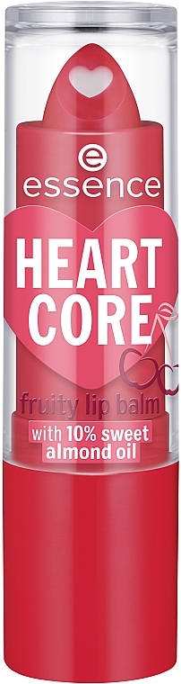 Essence Heart Core Fruity Lip Balm - Essence Heart Core Fruity Lip Balm