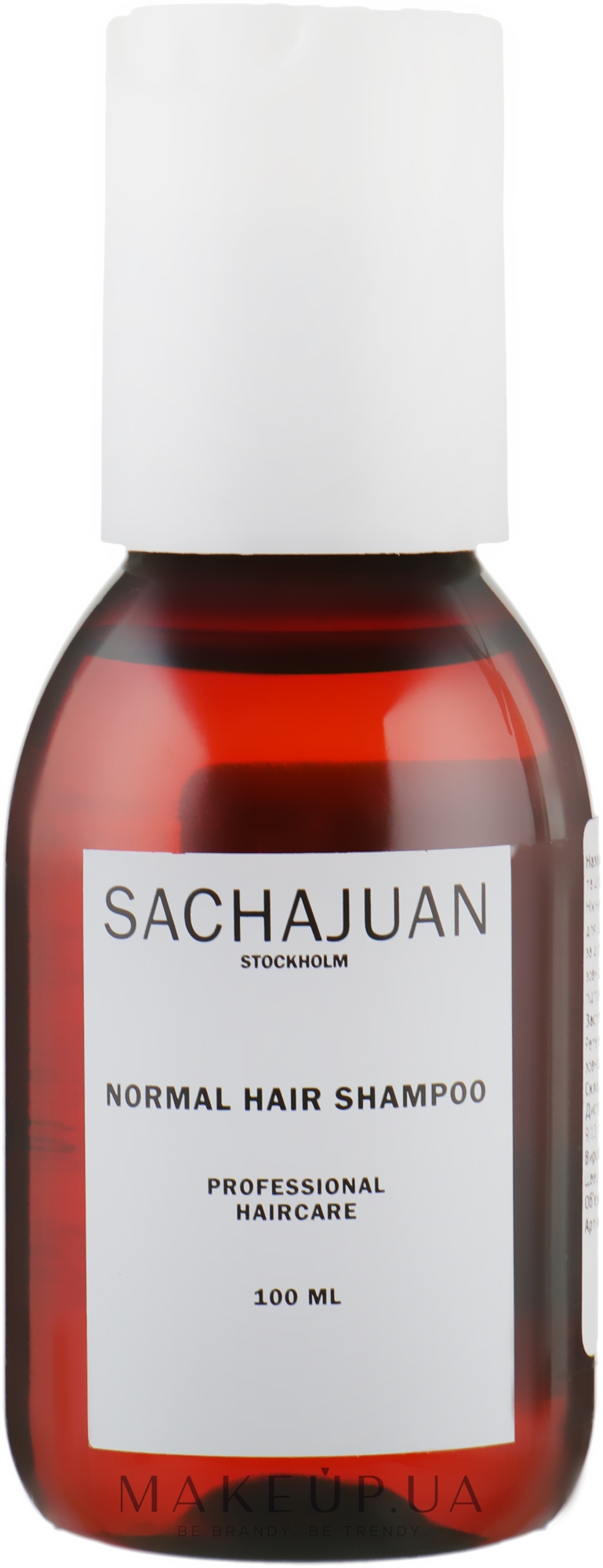 Шампунь для нормального волосся - SachaJuan Stockholm Normal Hair Shampoo — фото 100ml