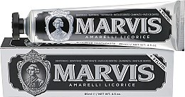 Зубная паста "Амарелли Лакрица и Мята" - Marvis Amarelli Licorice — фото N4