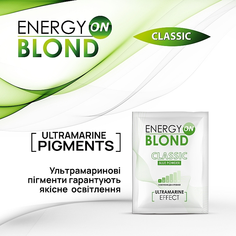 УЦЕНКА Осветлитель для волос "Classic" с флюидом - Acme Color Energy Blond * — фото N5