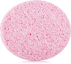 Парфумерія, косметика Спонж для умивання "Овал", SP-522, 8,5 х 10 см., рожевий - Silver Style