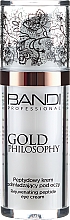 Пептидний крем для контуру очей - Bandi Professional Gold Philosophy Rejuvenating Peptide Eye Cream — фото N2