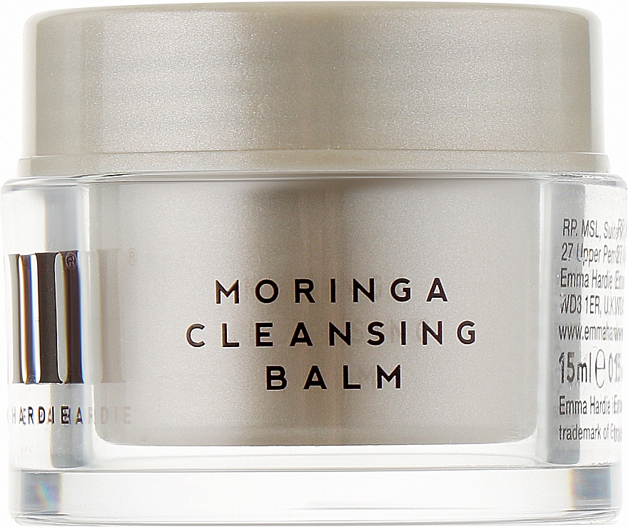Очищувальний бальзам для обличчя - Emma Hardie Moringa Cleansing Balm (міні) — фото N1