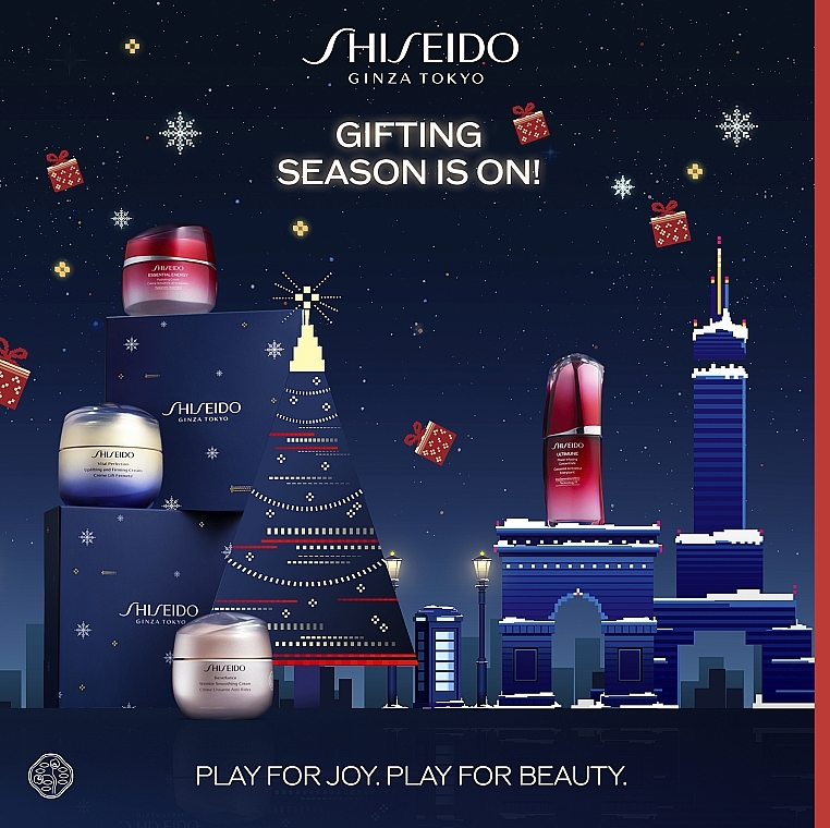 Набор - Shiseido Vital Perfection Enriched Holiday Kit (f/cr/50ml + clean/foam/15ml + f/lot/30ml + f/conc/10ml) — фото N4