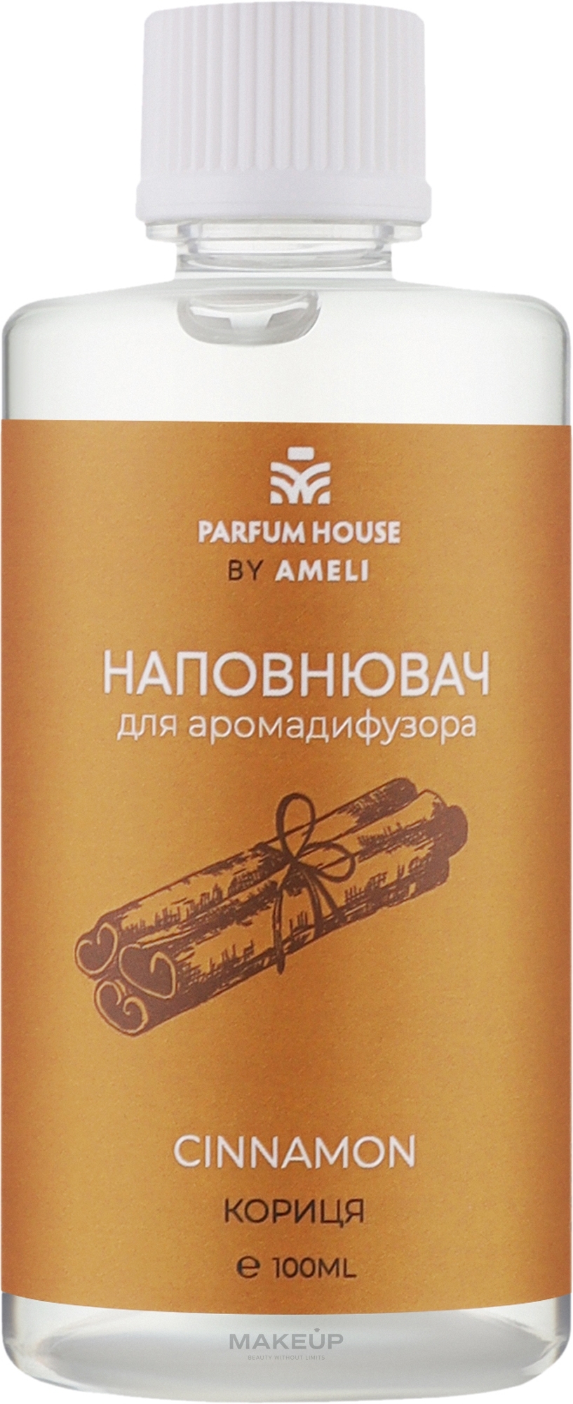 Наполнитель для диффузора "Корица" - Parfum House by Ameli Cinnamon — фото 100ml