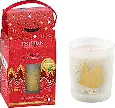 Духи, Парфюмерия, косметика Esteban Around The Fireplace - Парфюмированная свеча