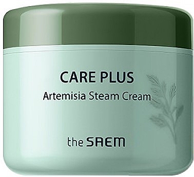 Заспокійливий крем з полином і маслом ши - The Saem Care Plus Artemisia Steam Cream — фото N1