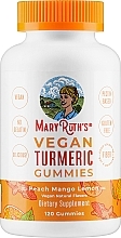 Парфумерія, косметика Жувальні вітаміни з куркумою - MaryRuth Organics Vegan Turmeric Gummies, Peach Mango Lemon