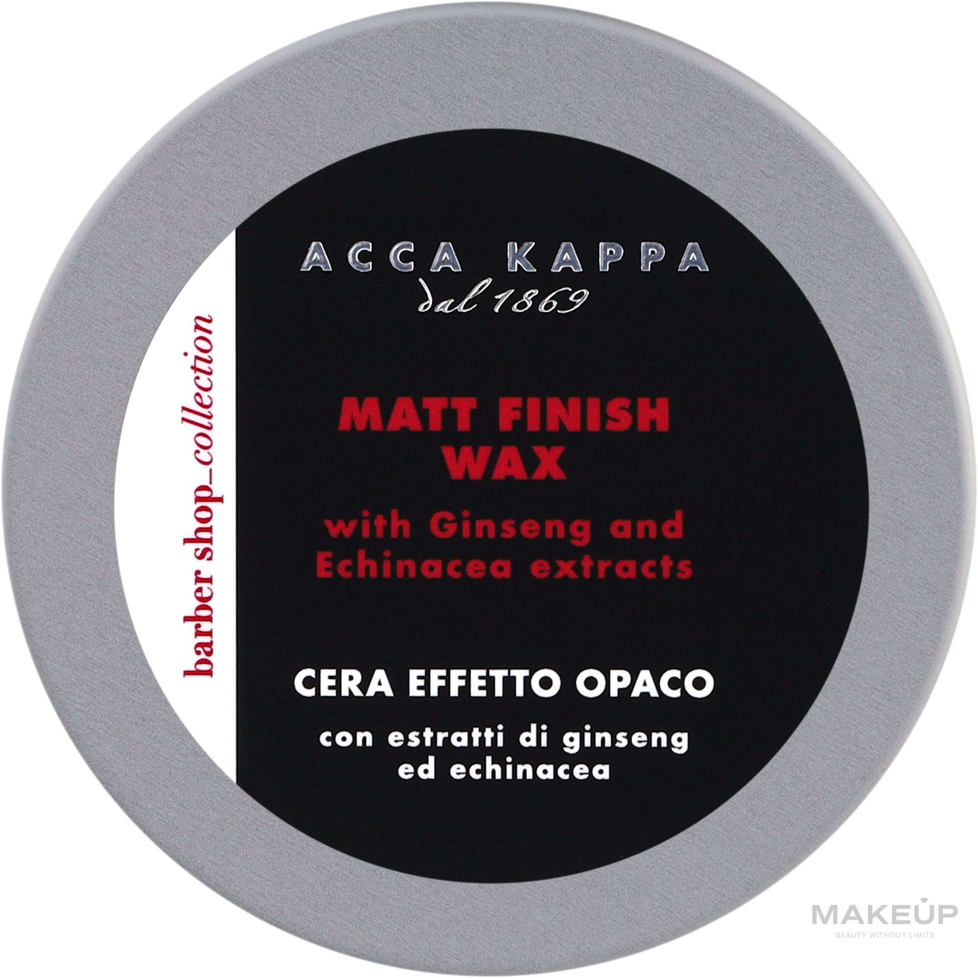 Матовий віск для волосся - Acca Kappa Matt Finish Wax — фото 100ml