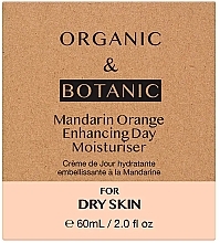 Увлажняющий дневной крем для сухой кожи - Organic & Botanic Mandarin Orange Enhancing Day Moisturiser — фото N3