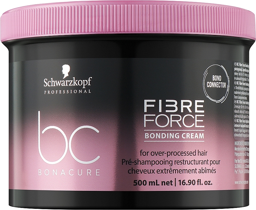 Укрепляющая крем-маска - Schwarzkopf Professional BC Bonacure Fibre Force Bonding Cream — фото N1
