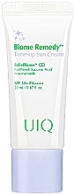 Тонирующий солнцезащитный крем - UIQ Biome Remedy Tone-up Sun Cream SPF 50+ PA++++(мини)  — фото N1