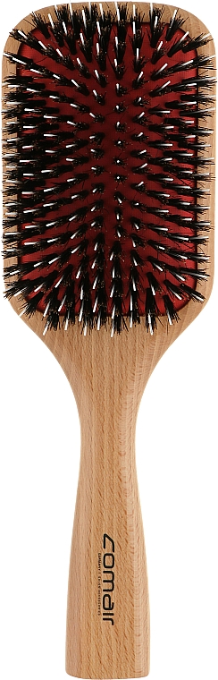 Щетка для волос "Natural Wooden Brush", 11-рядная - Comair — фото N1