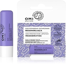 Духи, Парфюмерия, косметика Бальзам для губ "Востанавливающий" - Allvernum Omi Daily Care SOS Protective Lipstick Regeneration